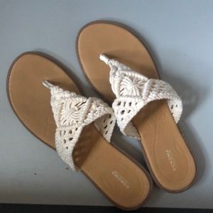 Sonoma crochet flip flops
